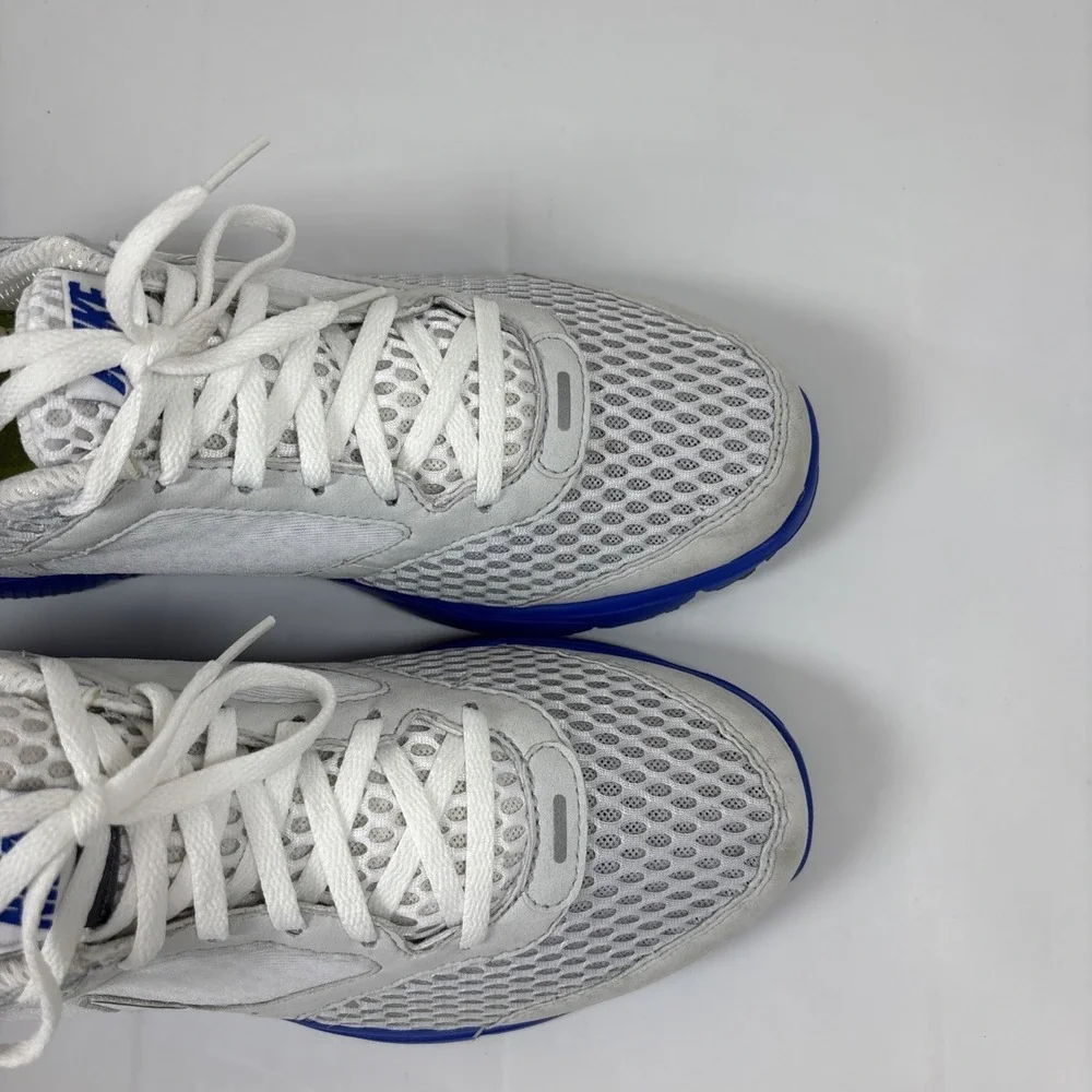 NIKE Mens Lunarfly 2 Gray Blue Running Shoes Sz 8.5‎ 452419-004 Athletic Comfort